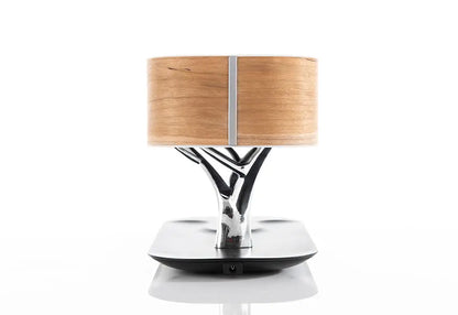 Bonsai Bluetooth Speaker Lamp with Wireless Charging Pad by Sharper Image