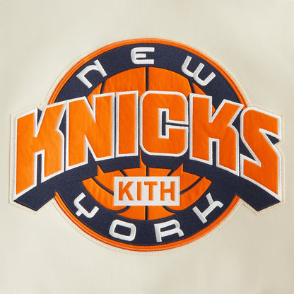 Kith Women & AVIREX for the New York Knicks Icon Jacket - Sandrift