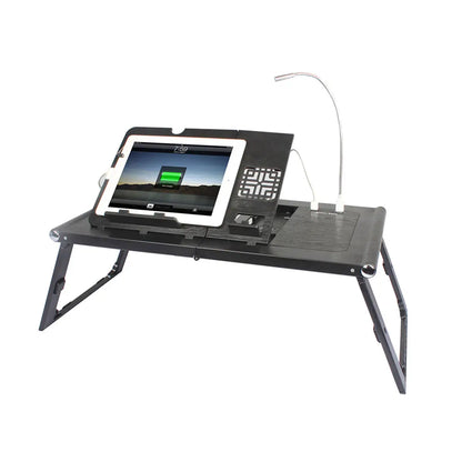 Laptop and Tablet Tray with Built-In Charger by Sharper Image