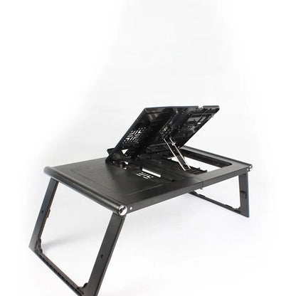 Laptop and Tablet Tray with Built-In Charger by Sharper Image