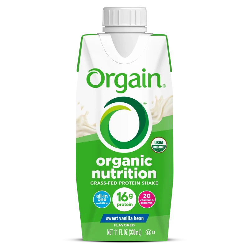 Organic Nutrition Shake - Sweet Vanilla Bean