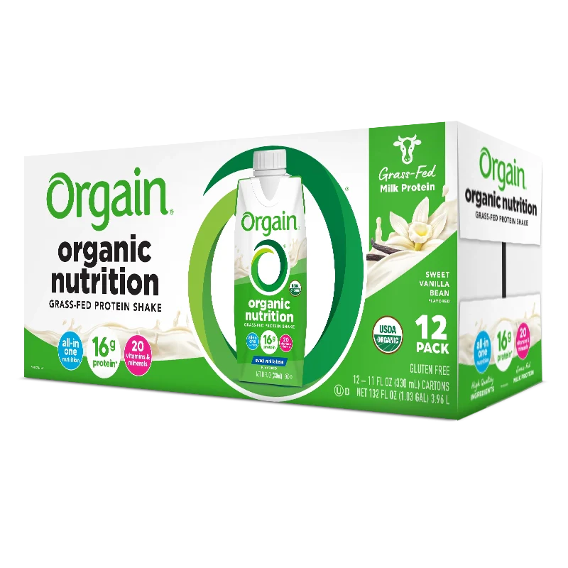 Organic Nutrition Shake - Sweet Vanilla Bean