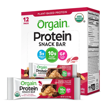 Organic Protein Bar - Peanut Butter Chocolate Chunk