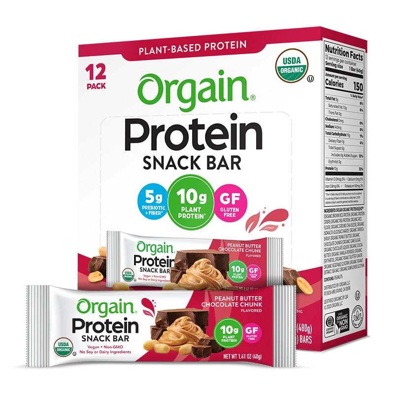 Organic Protein Bar - Peanut Butter Chocolate Chunk