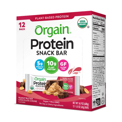 Organic Protein Bar - Peanut Butter Chocolate Chunk