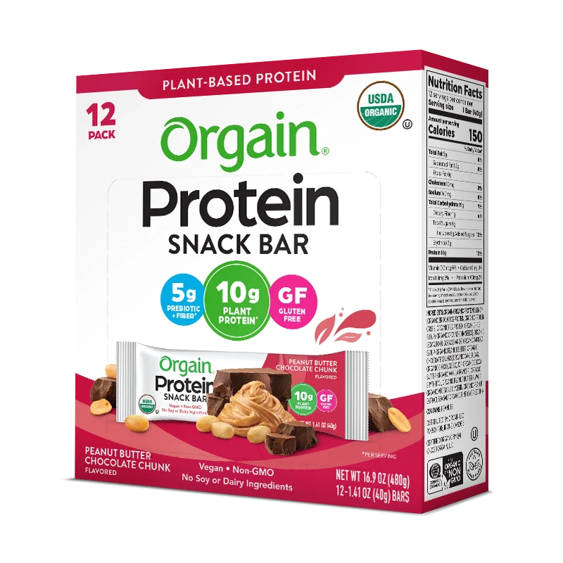 Organic Protein Bar - Peanut Butter Chocolate Chunk