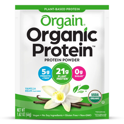 Organic Protein™ Plant Based Protein Powder - Vanilla Bean